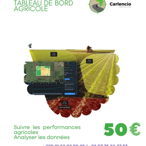 Création de tableau de bord agricole