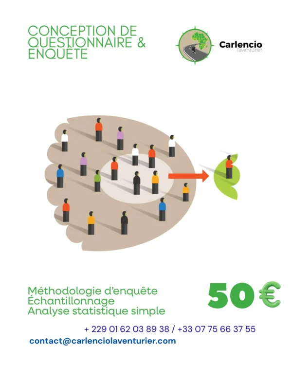 Conception de questionnaire & enquête