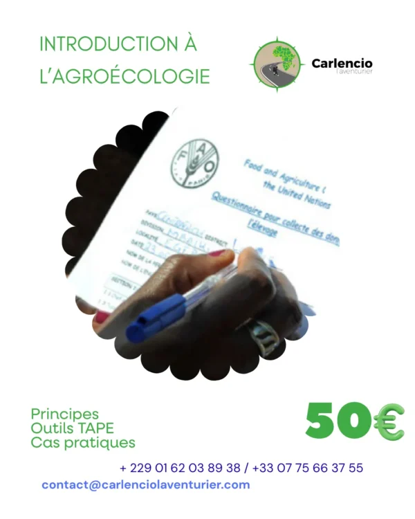 Formation 9 Introduction à l’agroécologie